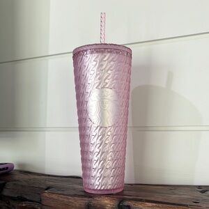 Starbucks Pink Studded Drinkware Tumbler